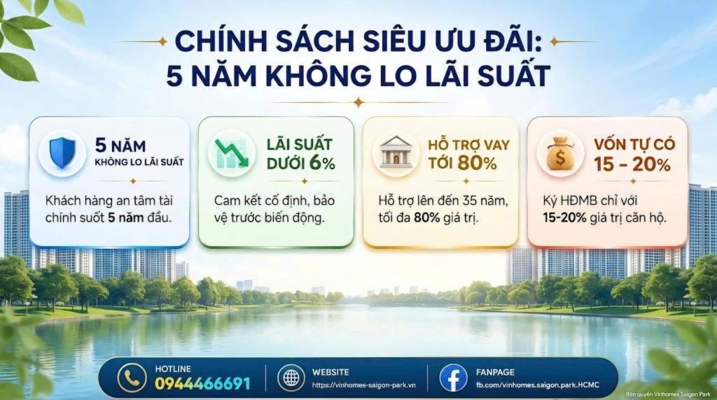 chính sách bán hàng vinhomes saigon park