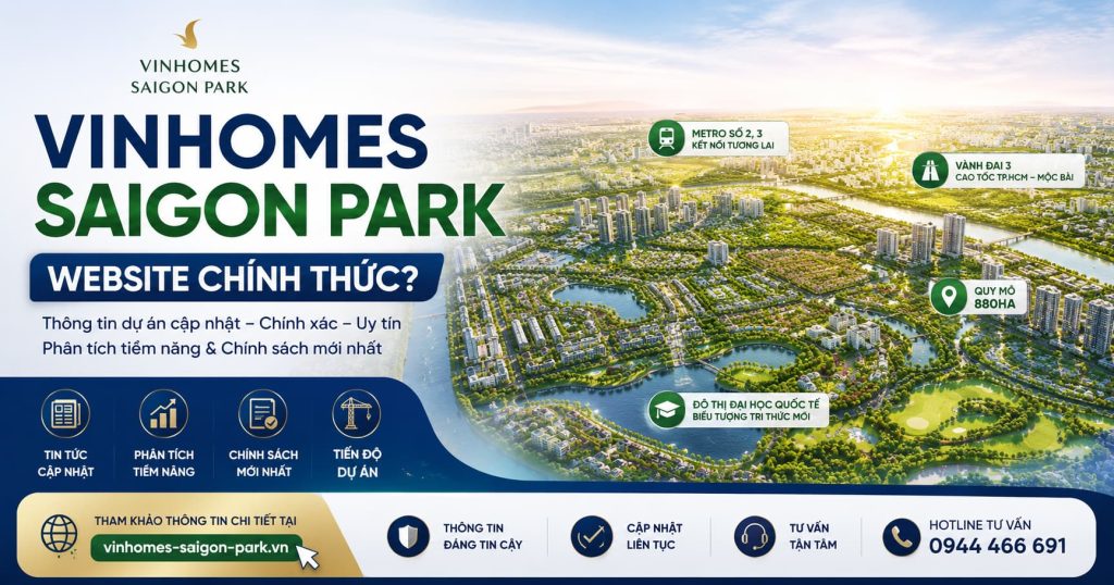vinhomes saigon park website chính thức